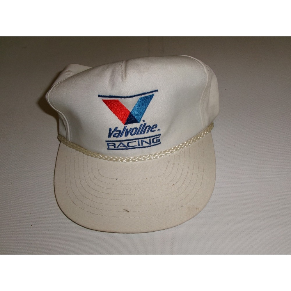 NASCAR VALVOLINE 90S STRAPBACK BEACH GOLF Y2K 00S HAT CAP VINTAGE S1